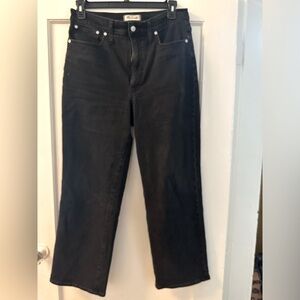 Madewell The Perfect Vintage Black Jeans Sz. 30